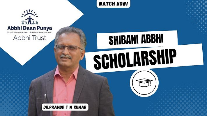 Scholarship recipient video thumbnail