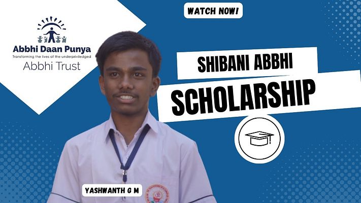 Scholarship recipient video thumbnail